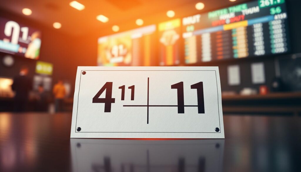4/11 betting odds meaning