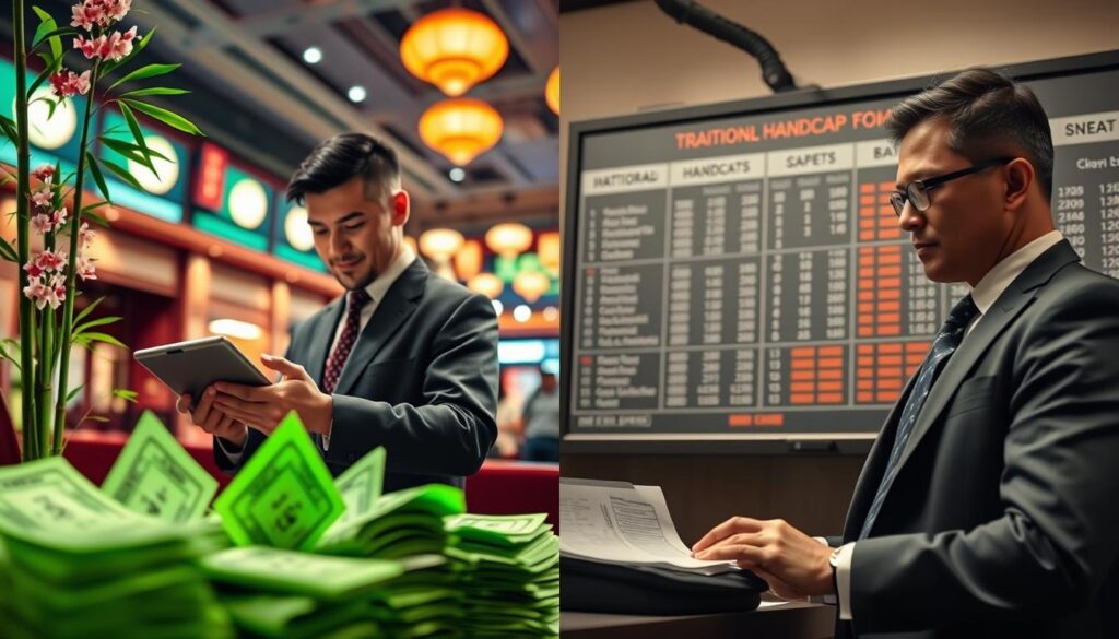 Asian handicap vs traditional