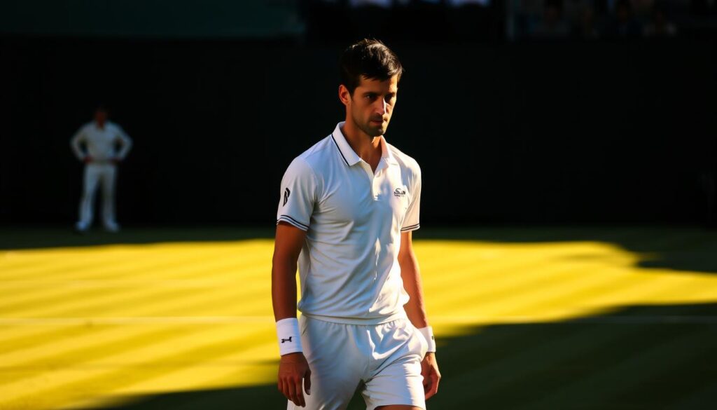 Djokovic initial struggles Djokovic initial struggles