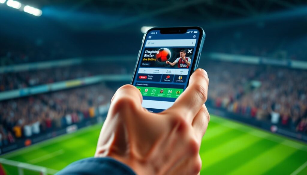 app navigation soccer betting
