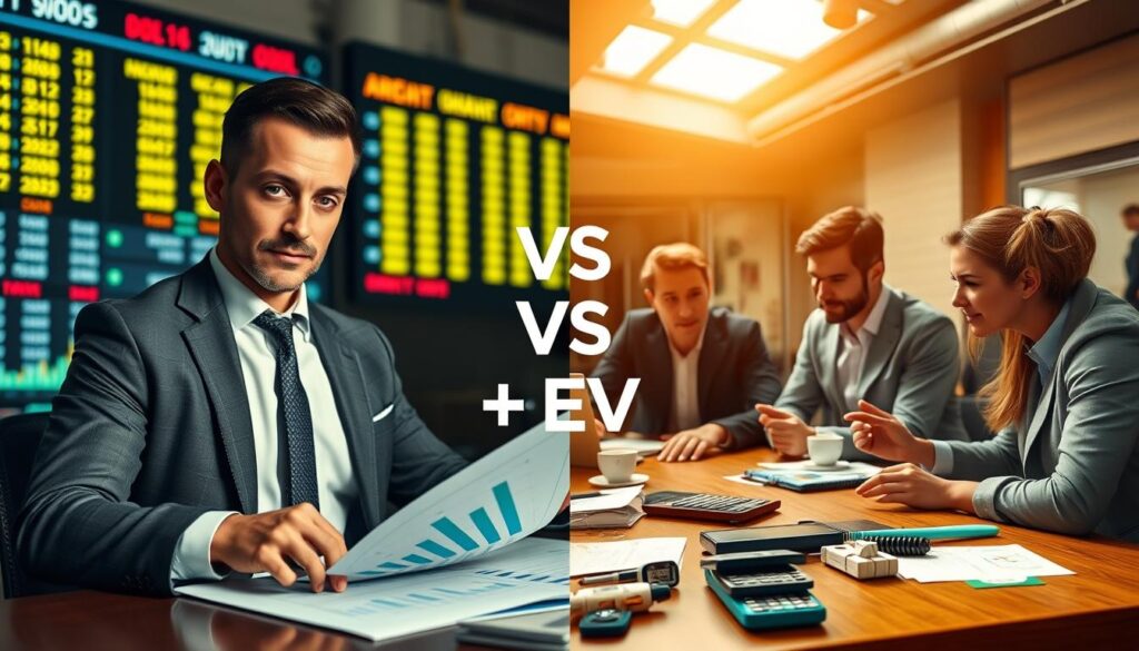 arbitrage vs +EV