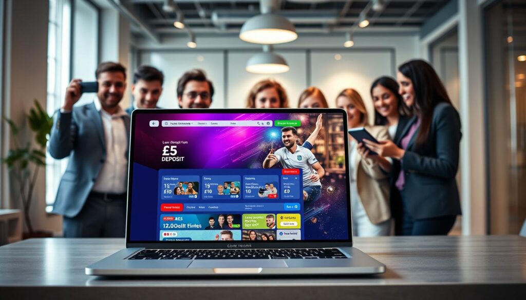 betting sites 5 pound deposit features