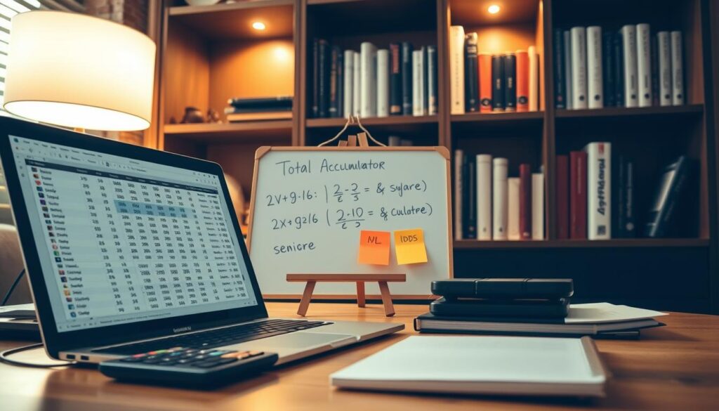 calculate total accumulator odds