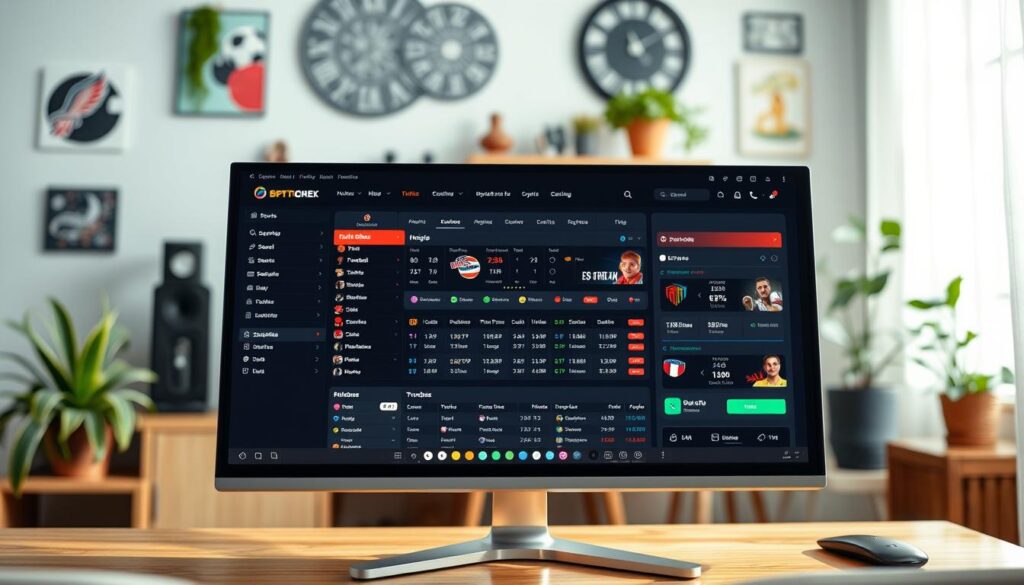 desktop sportsbook UX