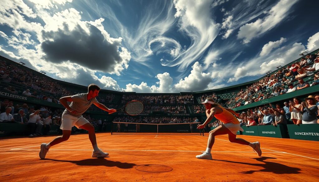 dramatic tennis match dramatic tennis match
