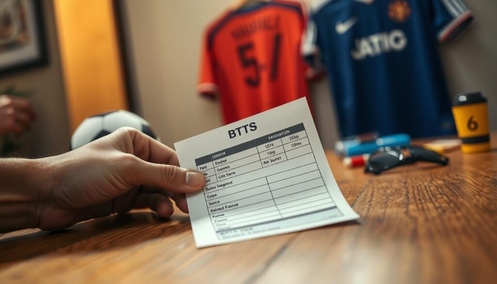how to place BTTS bet