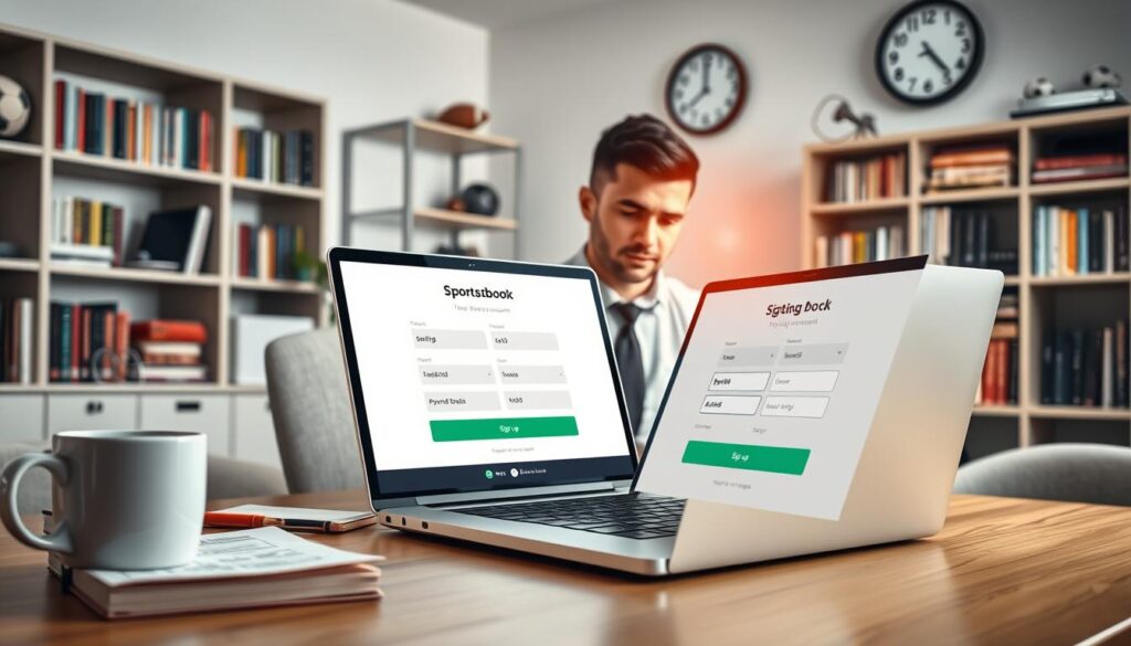 how to sign up sportsbook