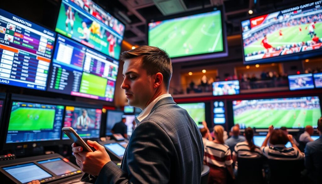 in-play soccer betting