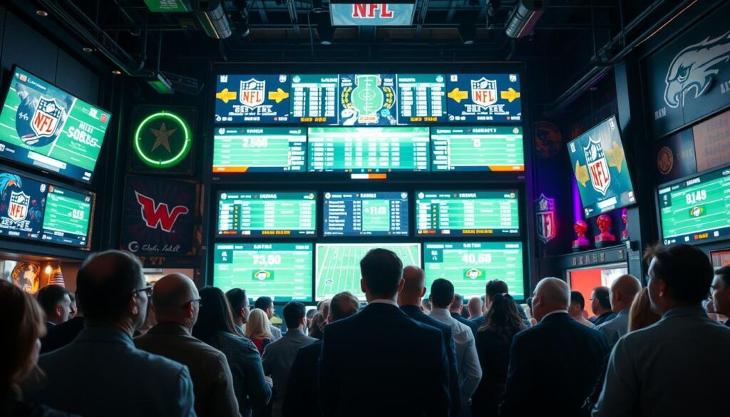 live NFL betting