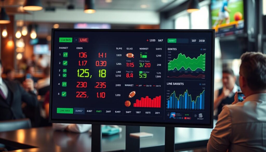 live betting odds