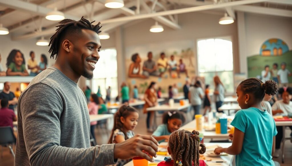 player's community involvement