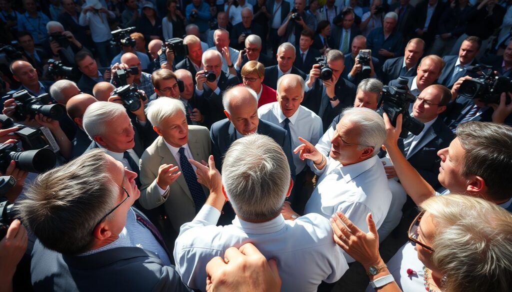 political figures in sports debate