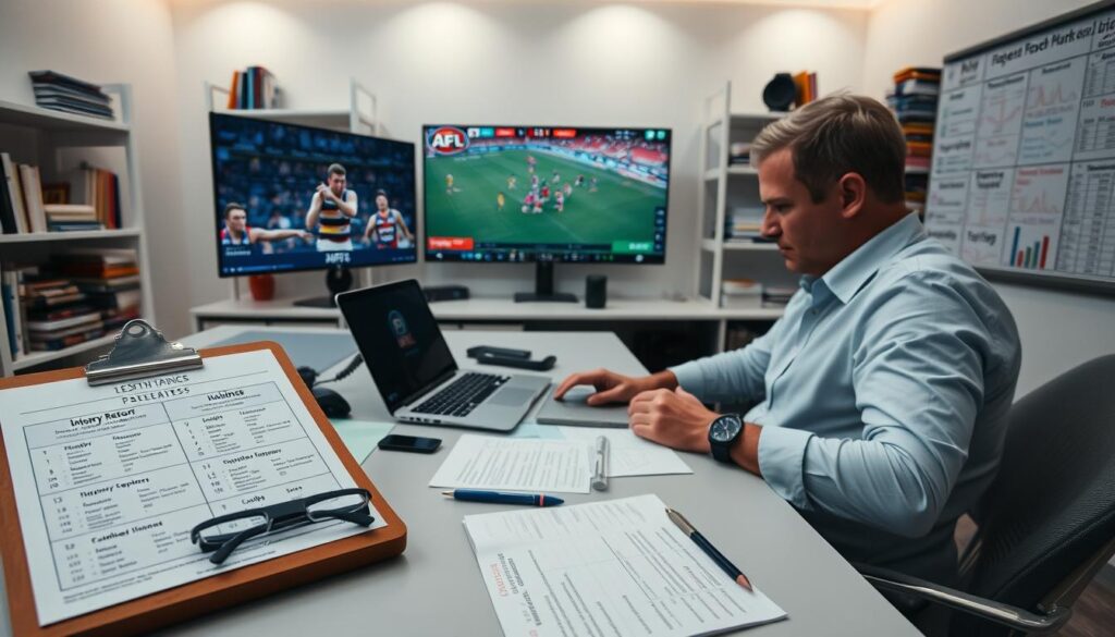 pre-game research AFL