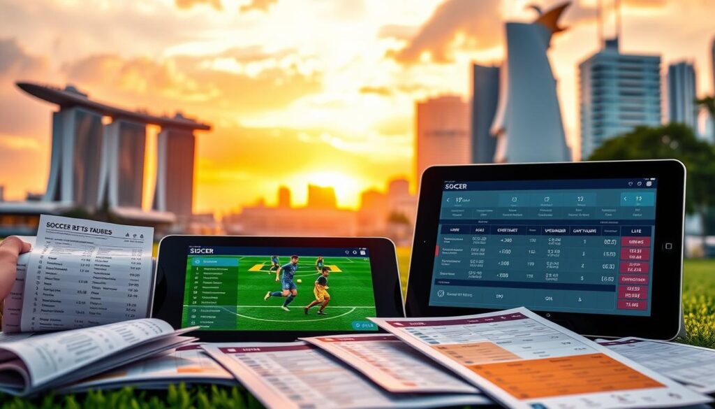 soccer bet types Singapore