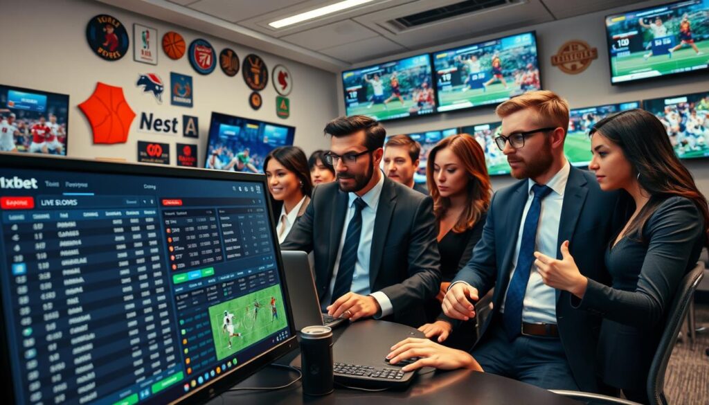 sports coverage 1xBet