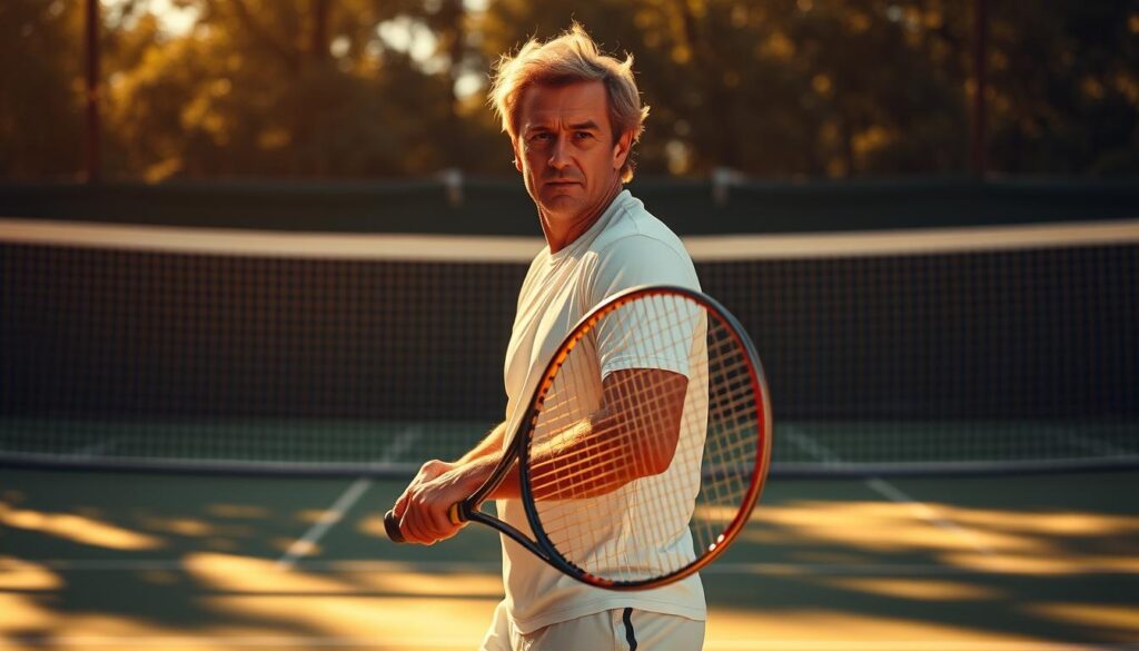 tennis legend power-focused techniques