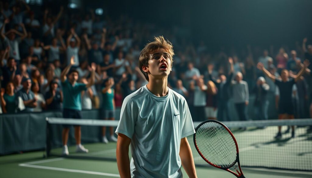 tennis reaction tennis reaction