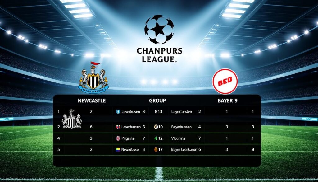 Champions League group standings Champions League group standings