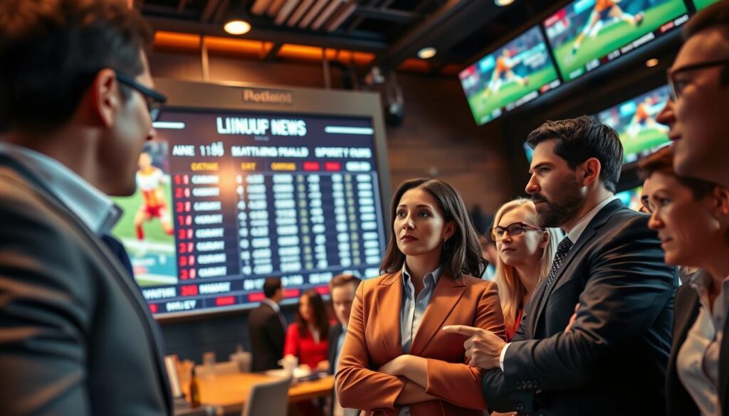 Lineup News Betting Reaction Lineup News Betting Reaction