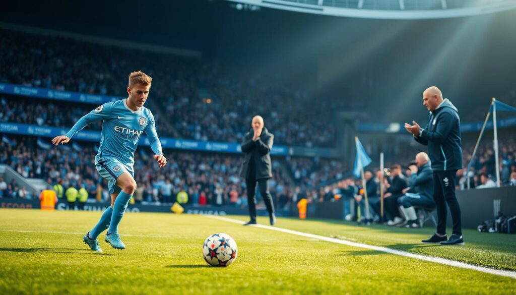 Man City Champions League Form