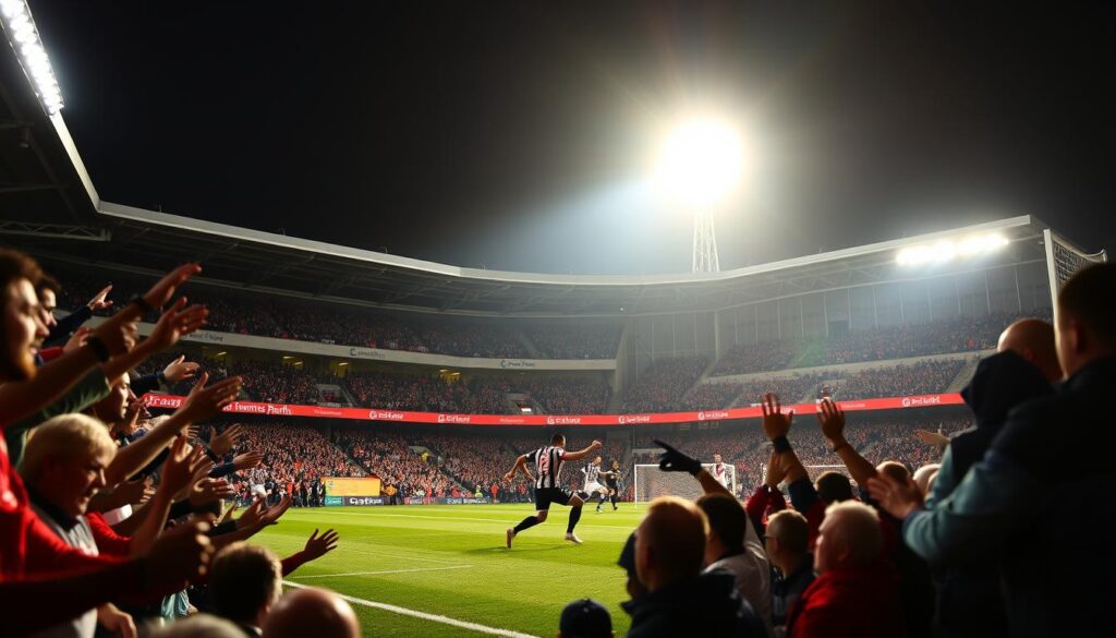 Match Highlights from St James’ Park under the lights Match Highlights from St James’ Park under the lights