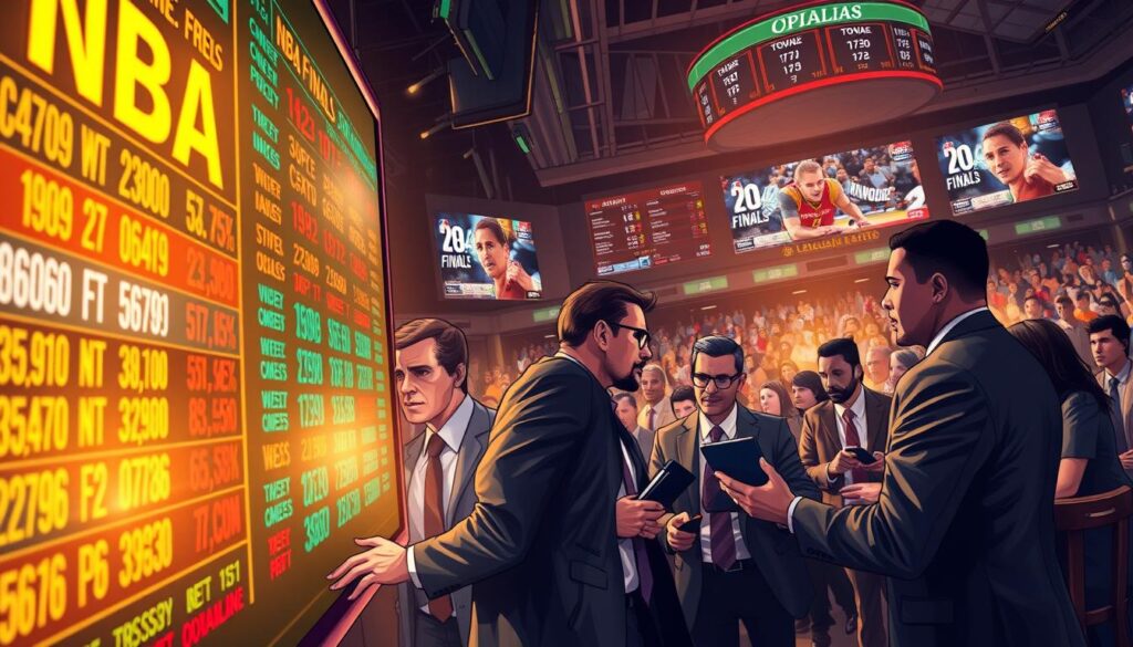 NBA Finals line movement NBA Finals line movement