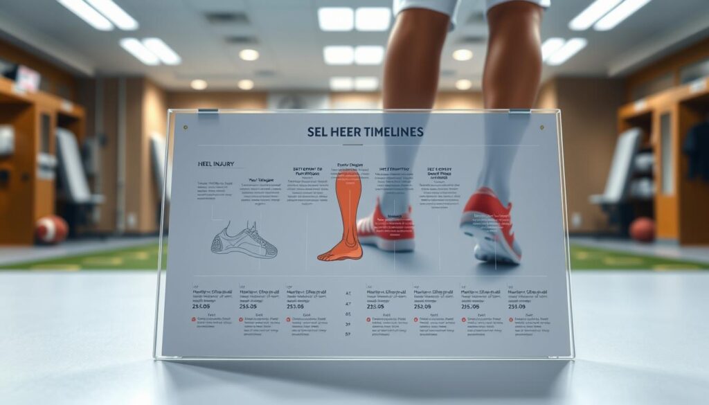 heel injury timeline