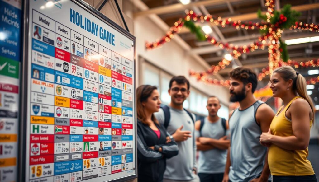 holiday game schedule holiday game schedule