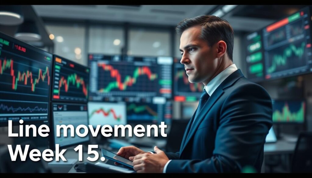 line movement Week 15 line movement Week 15