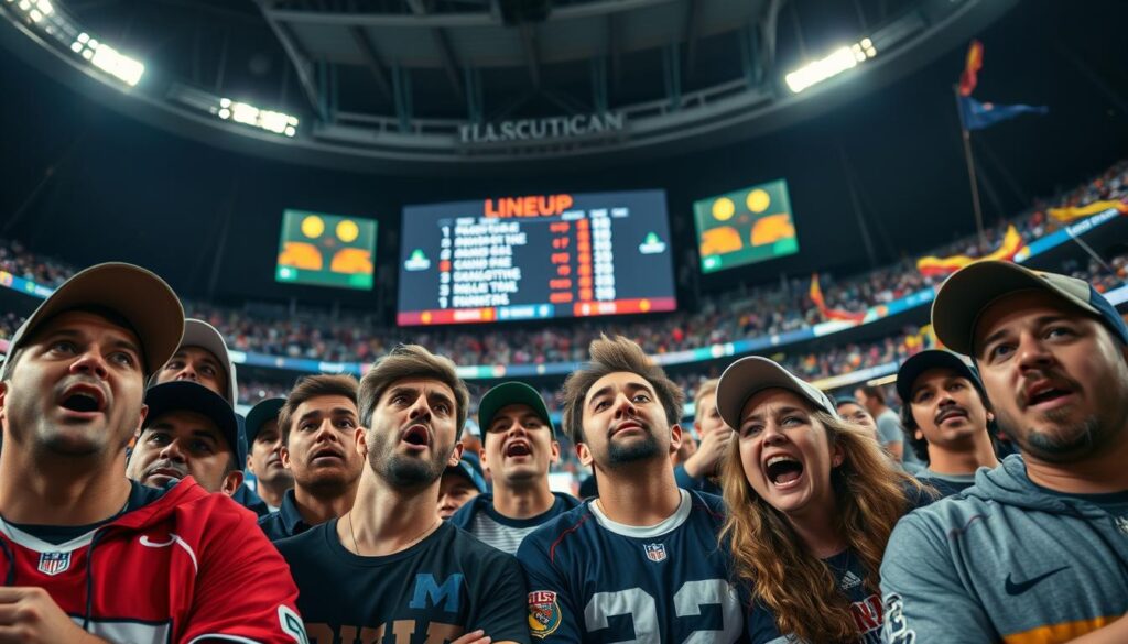 lineup decision reaction context