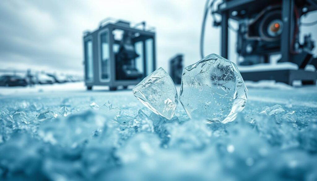 material brittleness cold