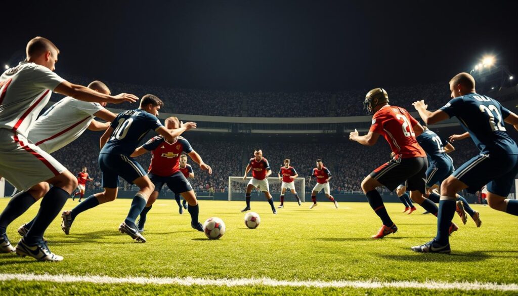 pressing versus long ball pressing versus long ball