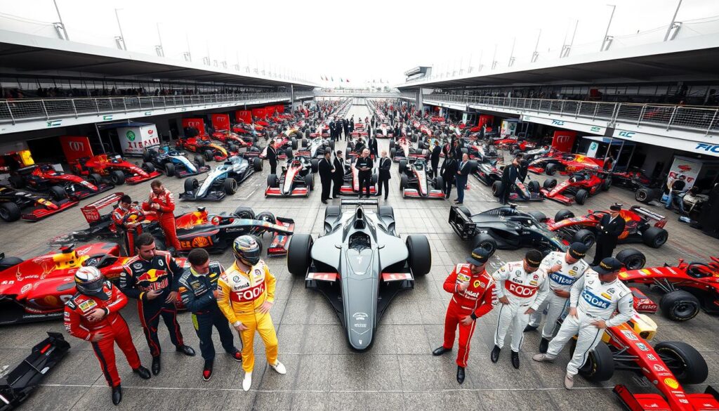 team line-ups F1 team line-ups F1