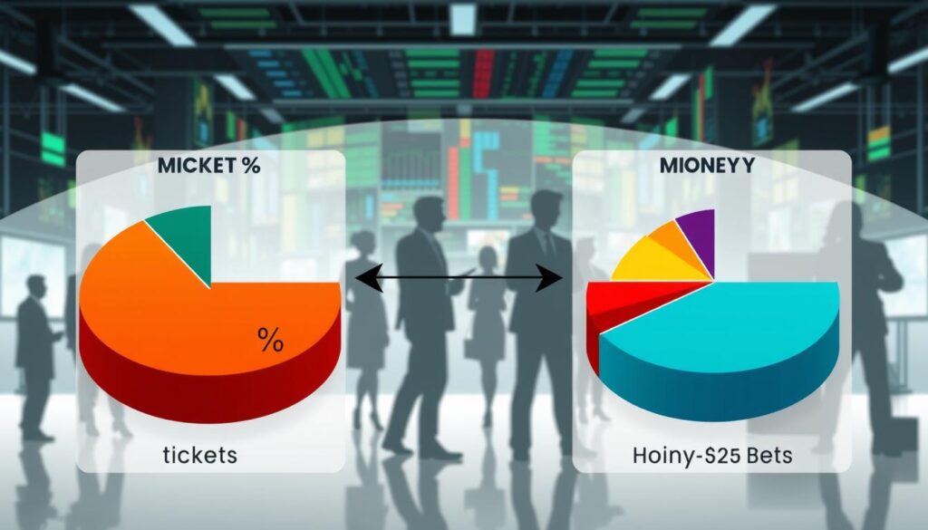 ticket percentage vs money percentage ticket percentage vs money percentage