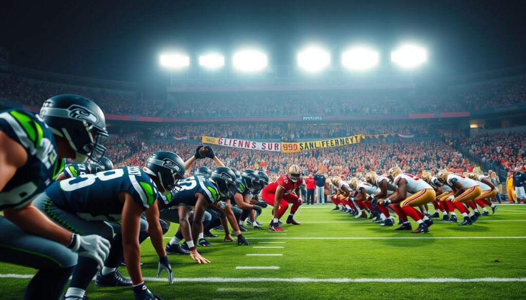 Seahawks 49ers lineup