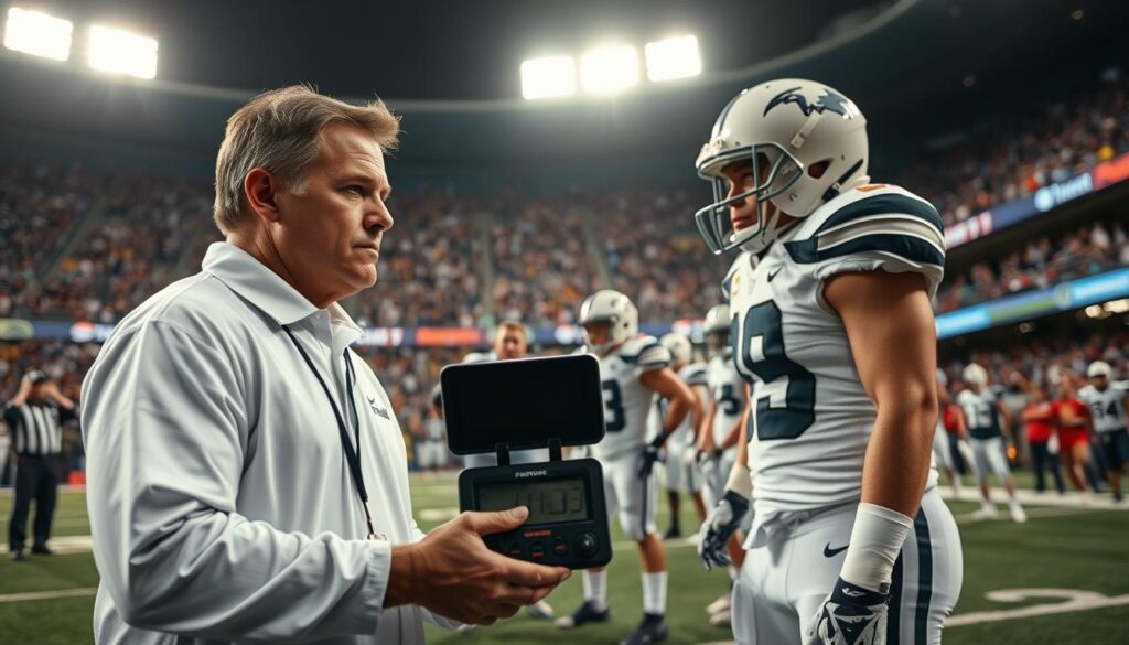 play clock interaction